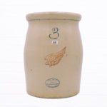 13 1/2" Red Wing Stone Jar 3 Gallon (crows foot inside)